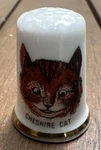 Cheshire Cat The Oxford Story Fine Bone China Thimble Made England Vtg Rare. Fixed Price $14.95.