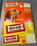 Vintage - Dog Biscuits Box Flat Milkbone Medium. Fixed Price $10.00.