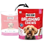 Milk-bone Brushing Chews Daily Dental Dog Treats, Mini, 25.5 Ounces, 65 Bones. Fixed Price $21.97.
