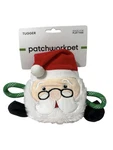 Patchwork Pet Tugger Squeaky Santa Chubbie 8 Christmas Dog Toy - New. Fixed Price $14.00.