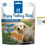 N-bone Dog Chews Treats Puppy Dental Sticks Teething Peanut Butter 3.74-OZ Bag. Fixed Price $10.84.