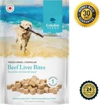 Caledon Farms Freeze Dried Beef Liver Bites All Natural Dog Treats 5.3OZ. Fixed Price $11.80.