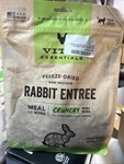 New 8 Oz Vital Essentials Freeze Dried Raw Rabbit Entree Cat Foo Mini Nibs. Fixed Price $19.99.