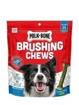 Fresh Breath Brushing Chews, 25 Small/medium Daily Dental Dog Treats. Fixed Price $19.99.