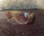 Authentic Marc Jacobs Aviator Sunglasses Mj 213/S Green/gold. Fixed Price $190.00.