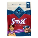 Blue Buffalo Stix Pepperoni Style Lamb Dog Treats 5OZ Pack Of 6. Fixed Price $51.09.