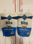 (2) Blue Buffalo Bits Soft Dog Training Treats Chicken Recipe 19 Oz Bag H1. Fixed Price $29.99.