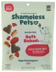 Shameless Pets Duck Beet Soft Baked Dog Treats 6 Oz. Fixed Price $31.99.