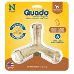 Quado Natural Peanut Flavor Edible Dog Chew Helps Remove Plaque And Tartar. Fixed Price $7.99.