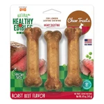 Nylabone Healthy Edibles Natural Dog Chews Long Lasting Roast Beef Fla. Fixed Price $8.49.