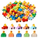 50 Pcs Ducks For Jeeps, Ducking, One Size, Yellow. Fixed Price $18.99.