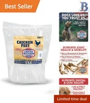 Natural Chicken Feet Dog Chews Single Ingredient & 60-COUNT For Picky Eaters. Fixed Price $68.99.