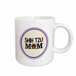 3DROSE Shih Tzu Mom - Doggie Mama By Breed Paw Print Mum Love Doggy. Fixed Price $11.99.