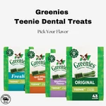 Greenies Teenie Dental Treats 43CT Bag Sweet Potato Original Blueberry Mint. Fixed Price $24.99.