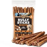 Brutus & Barnaby Jumbo Bully Sticks For Dogs 10 Count Thick Long Lasting Che.... Fixed Price $222.18.
