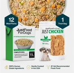 Chicken Bundle, & White Rice 12.5 Oz Breast Treat, Meal For Dog. Fixed Price $50.00.