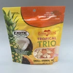 Exotic Nutrition Critter Selects Tropical Trio Low Fat Pet Treats 4.5 Oz. Fixed Price $12.99.
