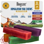 Dogsee Yak Chews Medium 280G 4 Bars Blueberry Cranberry Treats. Fixed Price $44.99.