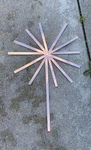 12"X3/8" Raw Copper Blank Strips 16OZ Or 24 Gauge (15 Pack). Fixed Price $50.00.