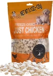 Just Chicken Freeze Dried Dog & Cat Treats Food Topper 5.1OZ (145G) Tasty Chews. Fixed Price $15.50.