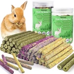 Bissap 76PCS Rabbit Chew Sticks, Mixed 1.06 Pound (pack Of 1), Natural. Fixed Price $24.64.
