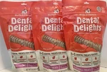 Stella And Chewy Dental Delights Small Dog Treats 10.5OZ New, Natural - Pack 3. Fixed Price $24.90.