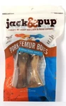 Bag Jack & Pup 32 Oz Pork Femur Bones Pack All Natural Grain Free Exp 12/22. Fixed Price $16.99.