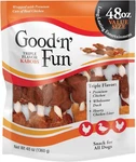 Good 'n' Fun Triple Flavor Kabobs, Rawhide Chews For All Dogs, 48 Oz. Fixed Price $26.79.