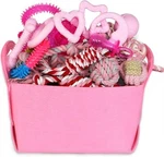 Puppy Toys Set - 20 Pack Pink Dog Chew For Teething Small Breeds. Fixed Price $43.24.