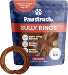 All-natural 4" Bully Stick Rings For Dogs Rawhide-free, 100% Beef, Single Ingr. Fixed Price $124.99.