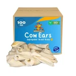 Brazilian Pet 100% Natural Over 5 Inches- Real Cow Ears Prime Dog Chews, Fr.... Fixed Price $120.83.