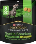 Purina Gentle Snackers Hydrolyzed Plus Low Fat Dog Treats 8 Oz. Pouch. Fixed Price $17.63.