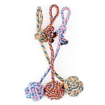 6 Pack Dog Rope Toys Braided Play For Aggressive Chewers Fun Ball. Fixed Price $12.95.