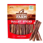 Gullet Sticks 6 Inch, 25 Pack, Grain, Preservative& Fully Digestible Beef Eso.... Fixed Price $33.99.