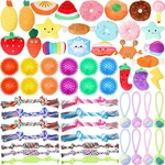 Syhood 60 Pcs Valentine Squeaky Dog Toys Bulk Stuffed Plush Chew Puppy Teething. Fixed Price $86.22.