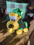 Disney Store Pluto Plush 12" Stuffed Animal Toy Dog Bone Pajamas Bedtime Pal. Fixed Price $11.00.