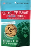 Charlee Bear Crunch Treats Cheese Egg 6OZ Low Calorie Training Snacks Fordog. Fixed Price $8.39.