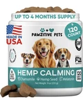 Dog Calming Chews - Canine Anxiety Relief Usa Made 120 Soft Treat X4/26. Fixed Price $15.80.