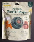 Woof-pupsicle Refill Pops- Dog Treats For Large Toy- Bbd 06/09/27. Fixed Price $11.99.