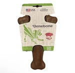 Medium Benebone Bacon Wishbone Durable Dog Toy Aggressive Chewers Usa. Fixed Price $19.98.