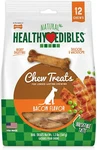 Nylabone Healthy Edibles Wholesome Dog Chews Bacon Flavor Regular (12 Pouch. Fixed Price $22.76.