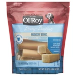 Ol' Roy Munchy Bone Dog Treats, Greek Yogurt, 20 Oz, 7 Count. Fixed Price $11.67.