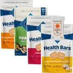4 Pack Blue Health Bars Crunchy Dog Treats 16-OZ Each Wipes. Fixed Price $55.23.