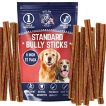 Devil Dog Pet Co. Bully Sticks 6 Inch, 25 Pack, Standard Sized Chews, 1.... Fixed Price $114.29.