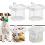 Sliner Dog Crate Baskets 4 Pack - Pet Fence Organizer For Toys, Treats, Leashes. Fixed Price $30.12.