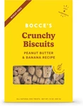 Bocces 14 Ounce Dog Treats Wheat Corn Soy Free Peanut Butter Banana Biscuits. Fixed Price $15.99.