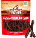 Natural Farm Bully Coated Gourmet Collagen Sticks (4 Inch, 25 Pack) Real. Fixed Price $44.64.