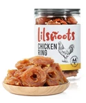 Lilsnoots Chicken Rings Dog Jerky Treats 12.5OZ With Taurine Low Fat High. Fixed Price $23.95.