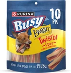 With Beggin Twist Tiny Adult Dog Chew Bone Treats - (pack Of 6) 10 Ct. Pouche. Fixed Price $49.99.