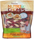 Dog, Nutri Chomps Premium Mixed Flavor Braids Chews 6 Inch (10 Count). Fixed Price $37.83.